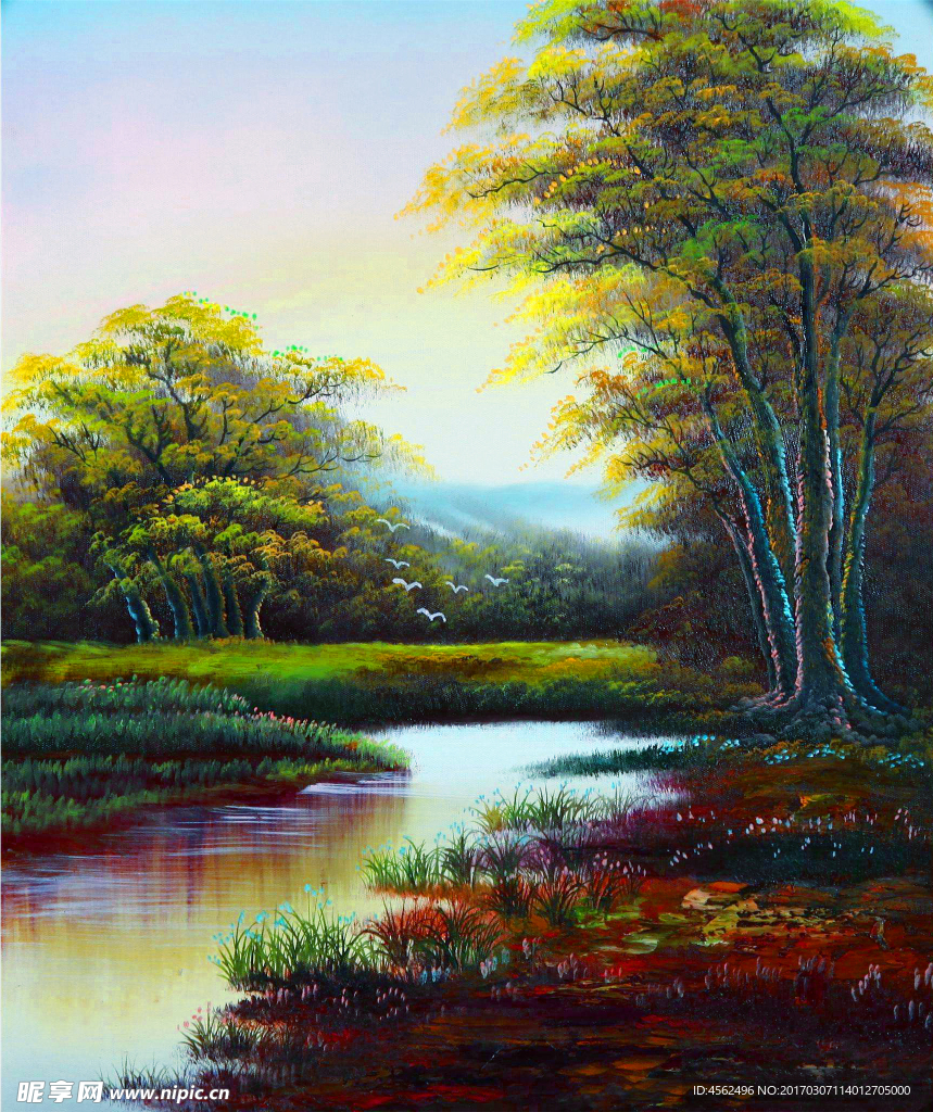 风景油画