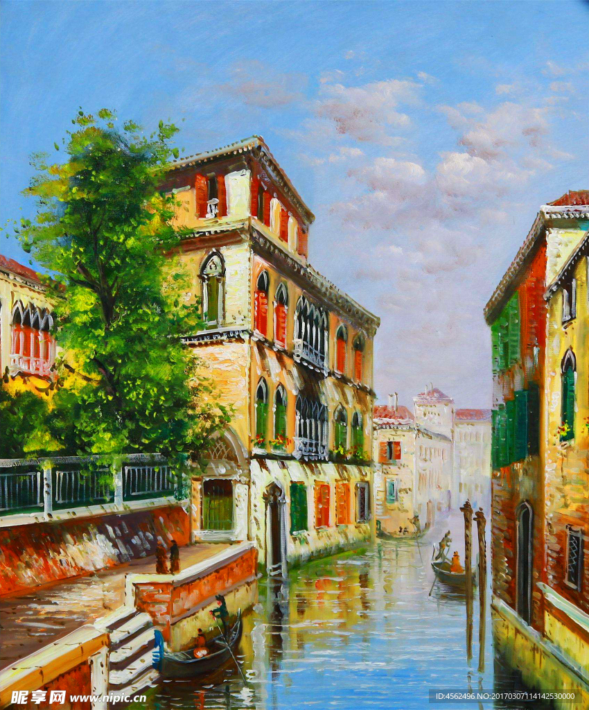 风景油画