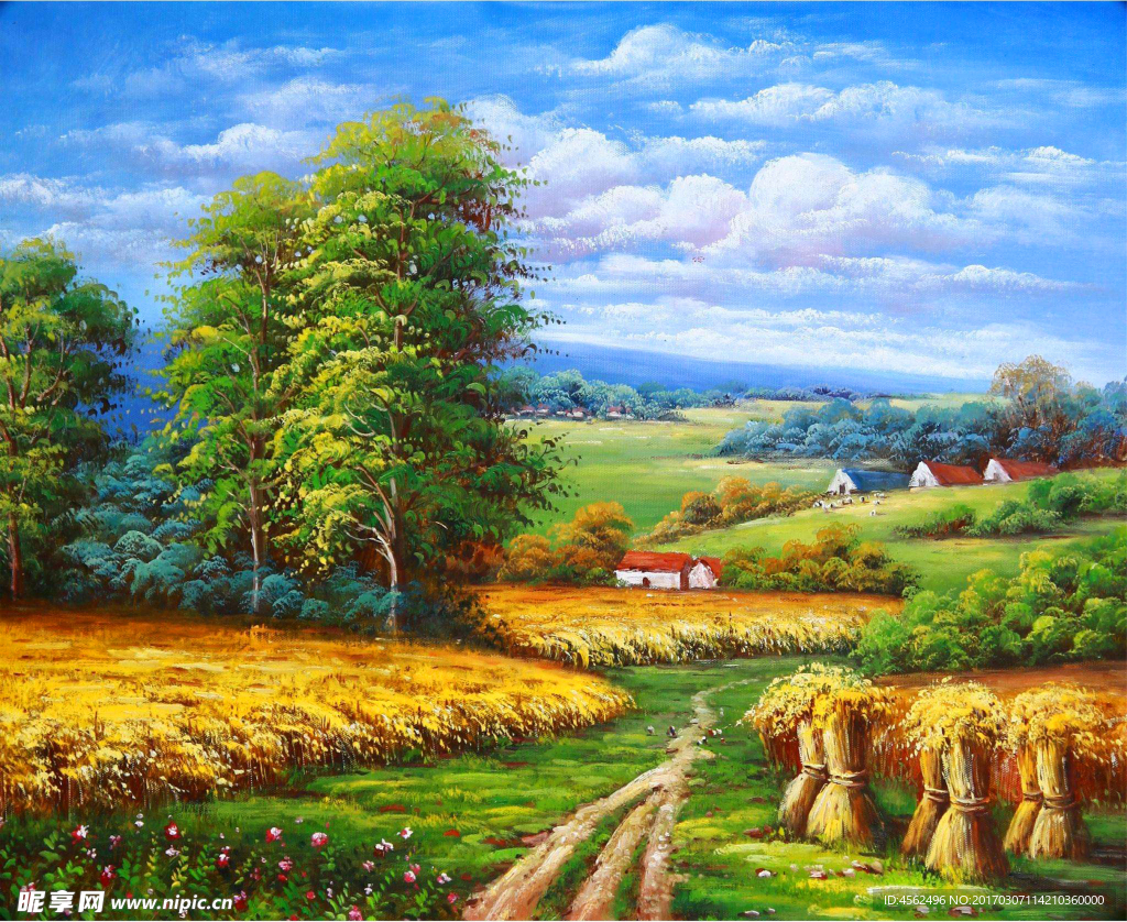风景油画