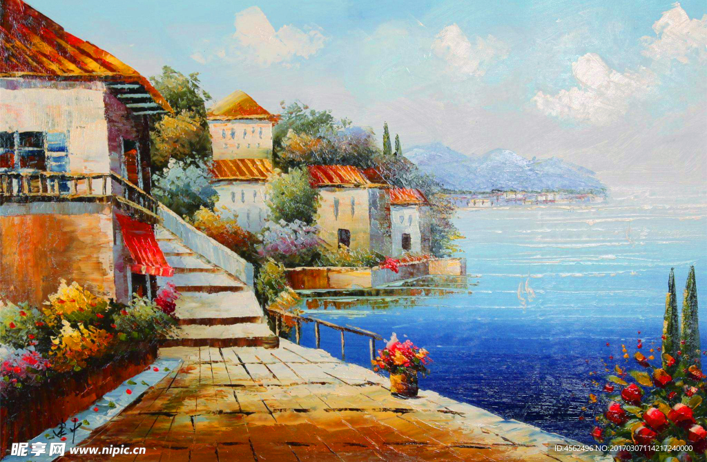 风景油画