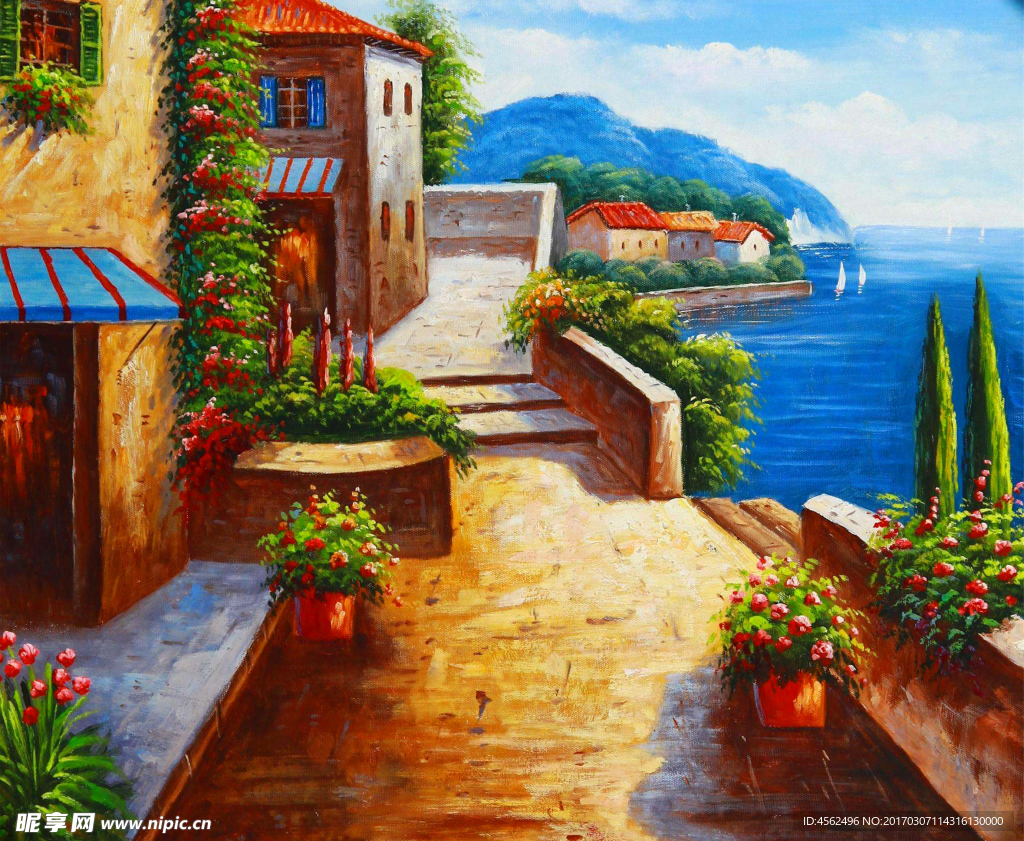 风景油画