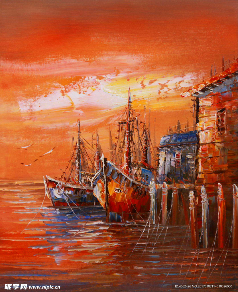 风景油画