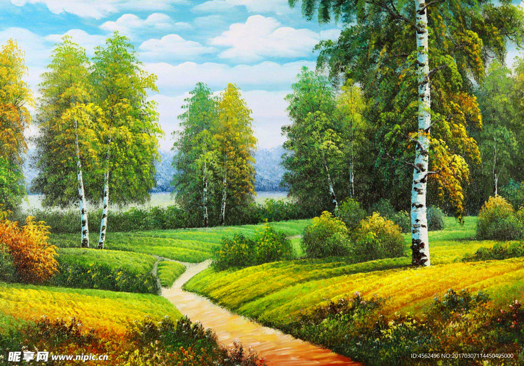 风景油画