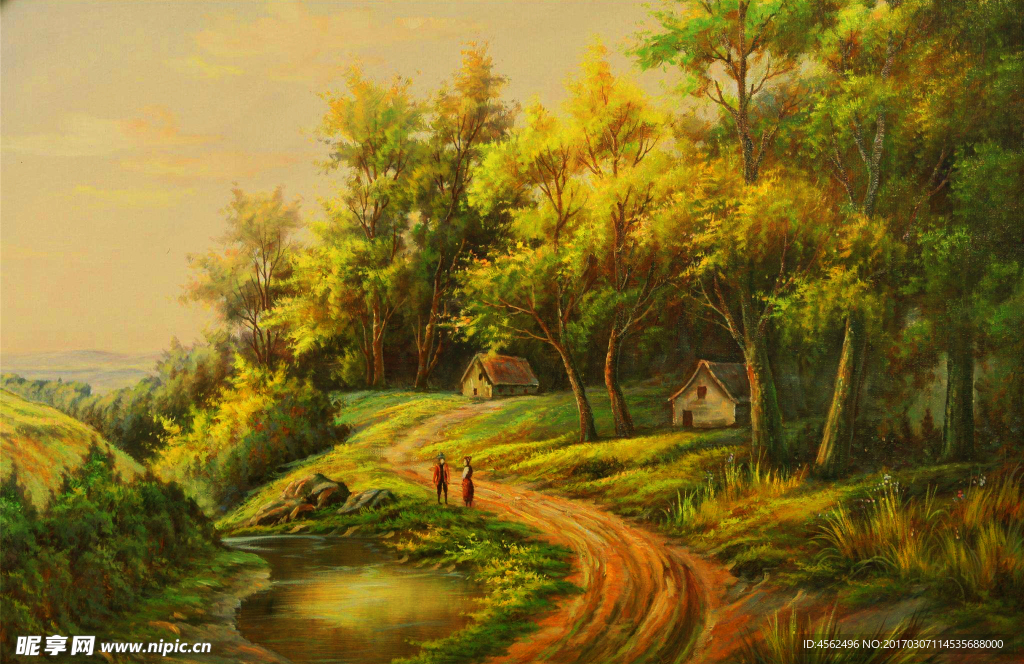 风景油画