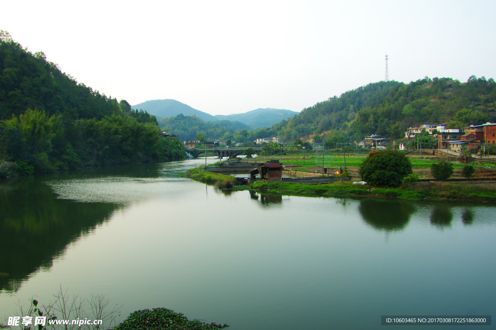 乡村山水 赤水风光