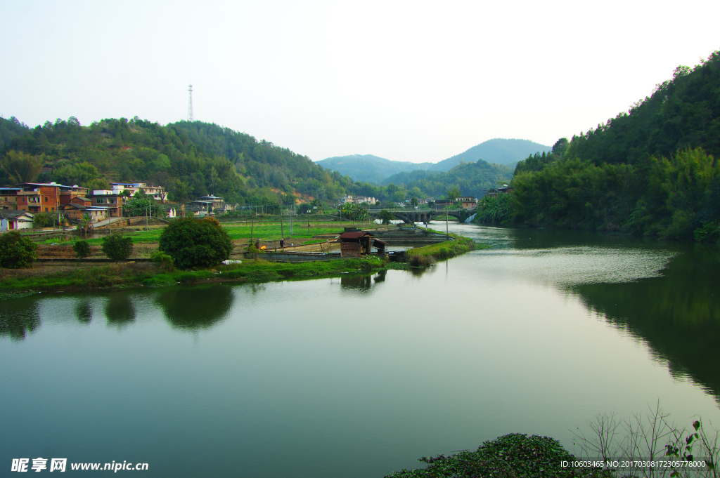 乡村山水 赤水风光