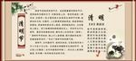 清明节展板