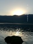 冬日洱海夕阳