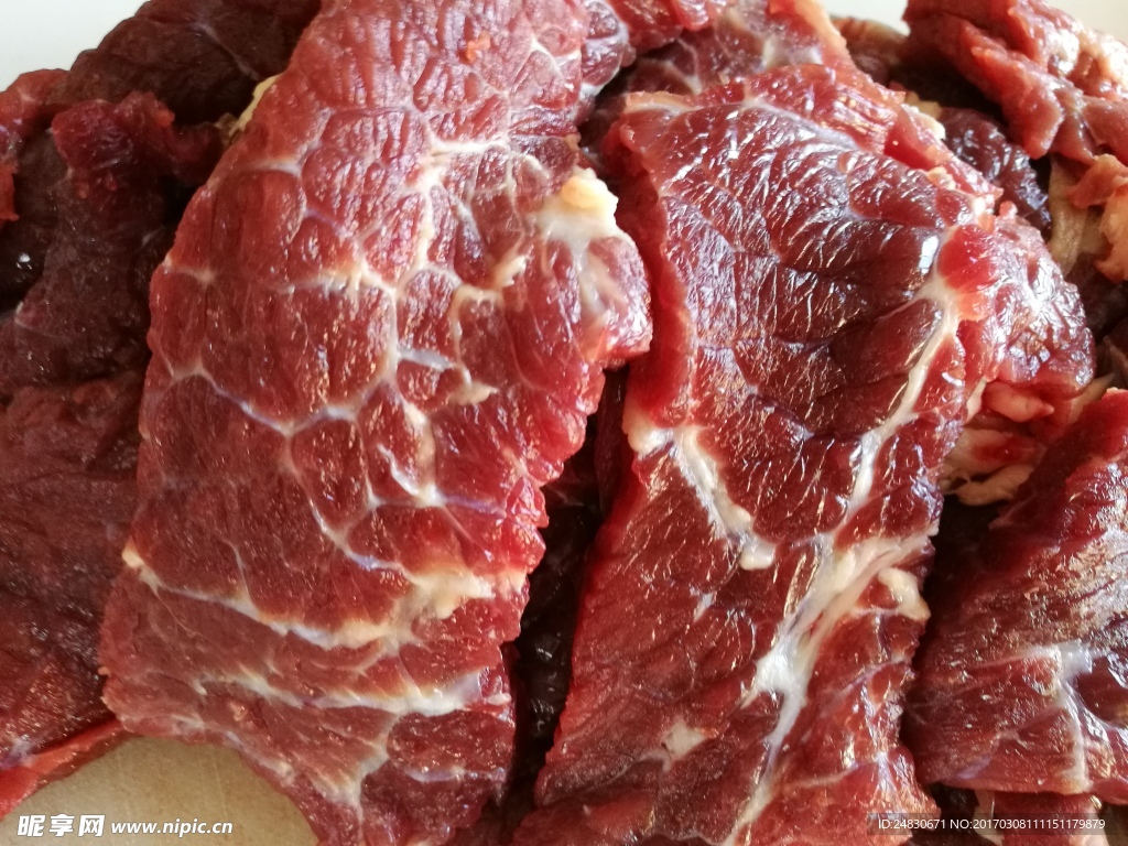 雪花牛肉