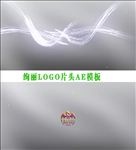 简洁动感粒子效果AE模板