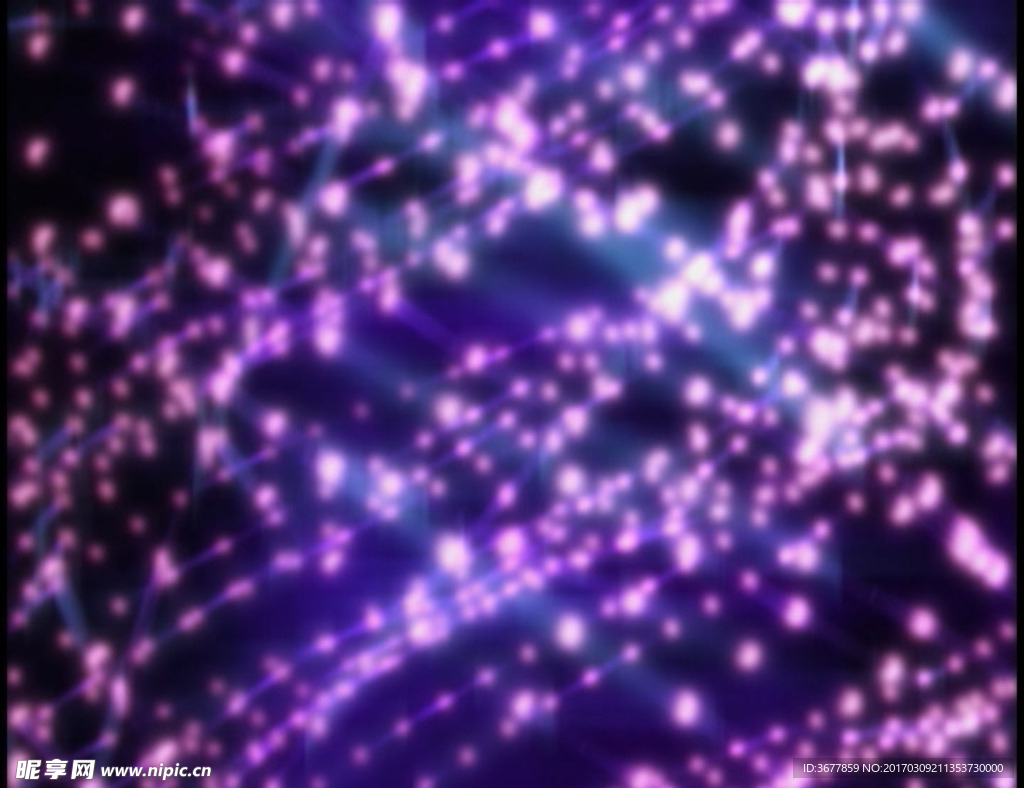浪漫动态星光背景