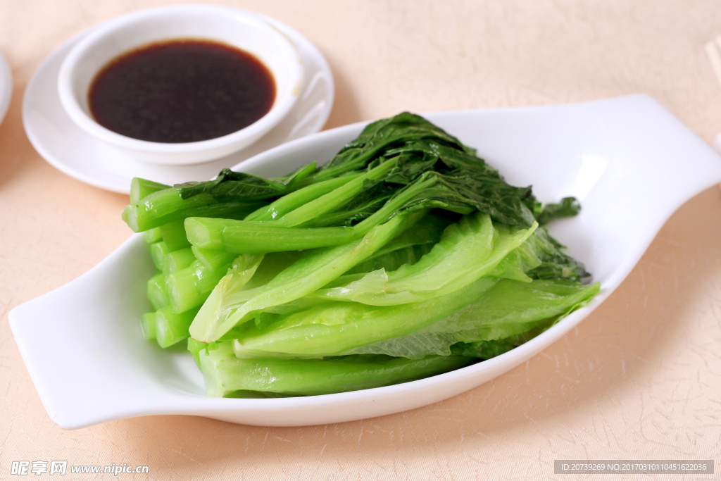 白灼鸳鸯菜