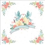 爱情鸟花环