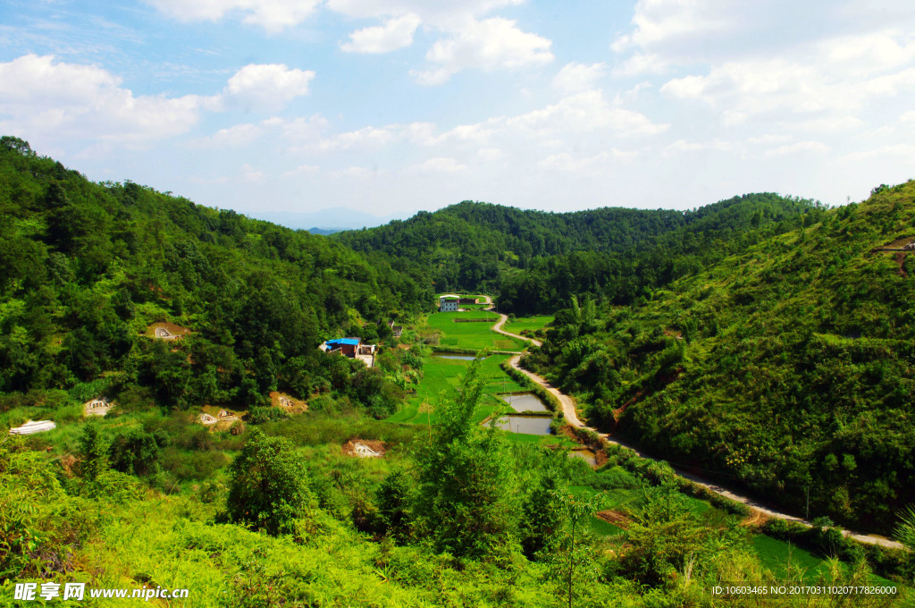 山水风光 乡村公路