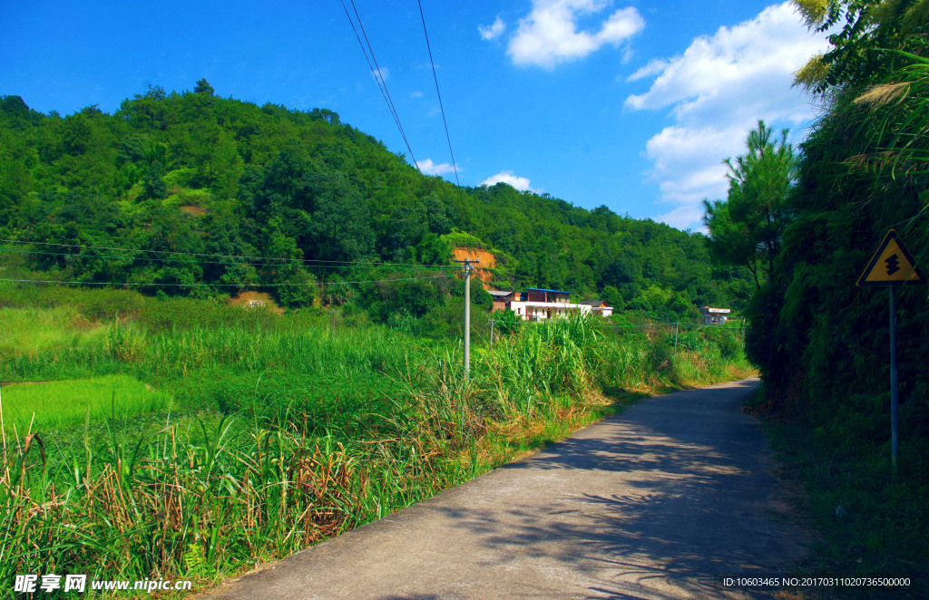 乡村风光 山水风光