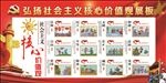 社会主义展板