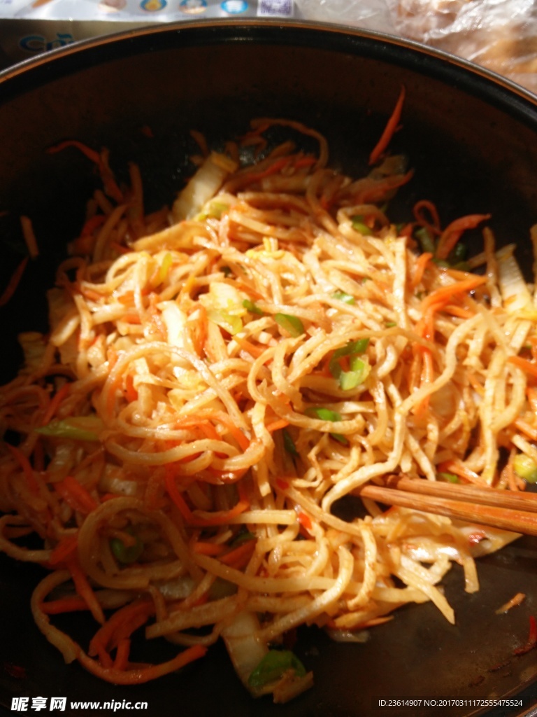 炒饼丝