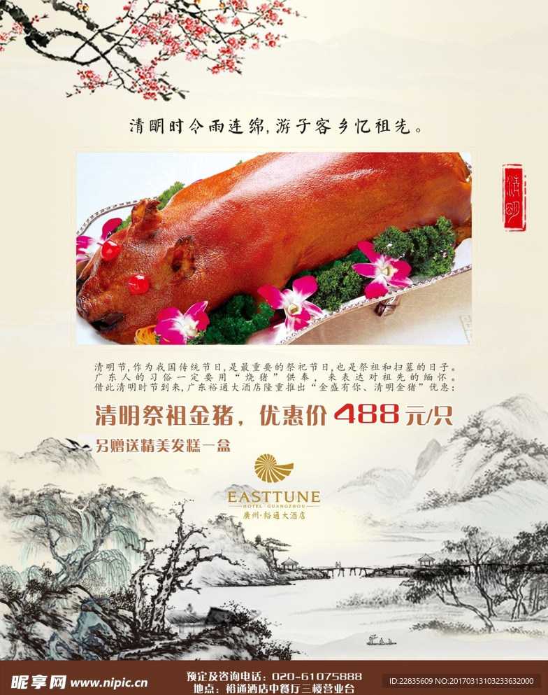 金猪海报