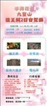 九皇山自驾游展架