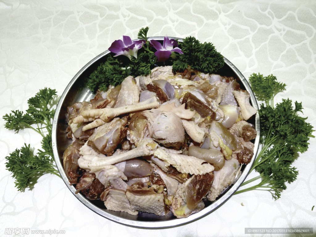 炒鸡食材
