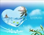 清凉夏日海报