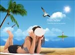 清凉夏日海报