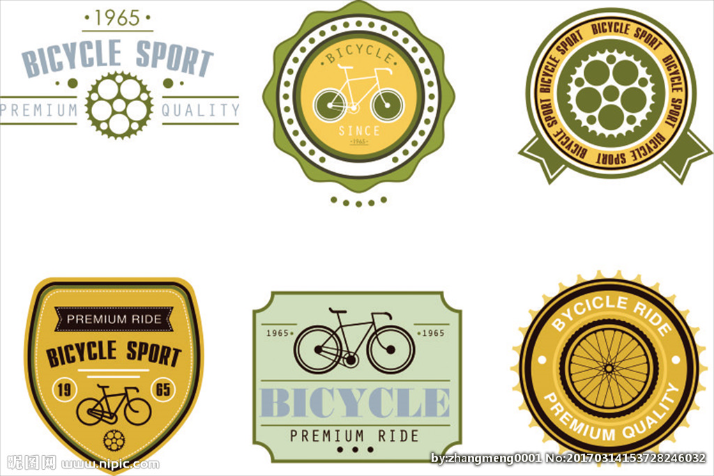 自行车标签 体育标签 运动标签