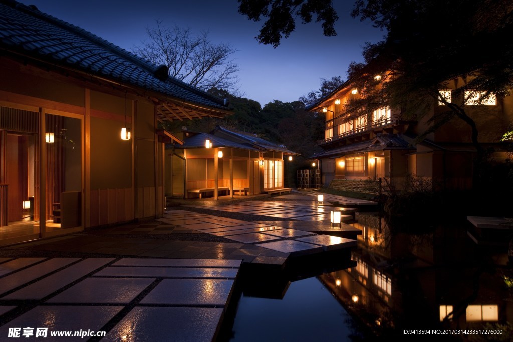 日本京都虹夕诺雅温泉酒店