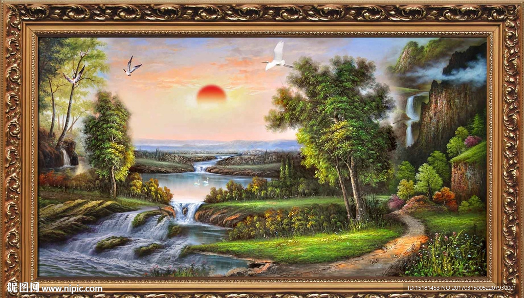 风景油画