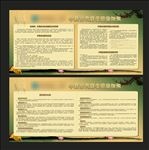 中国古代图书馆知识展板