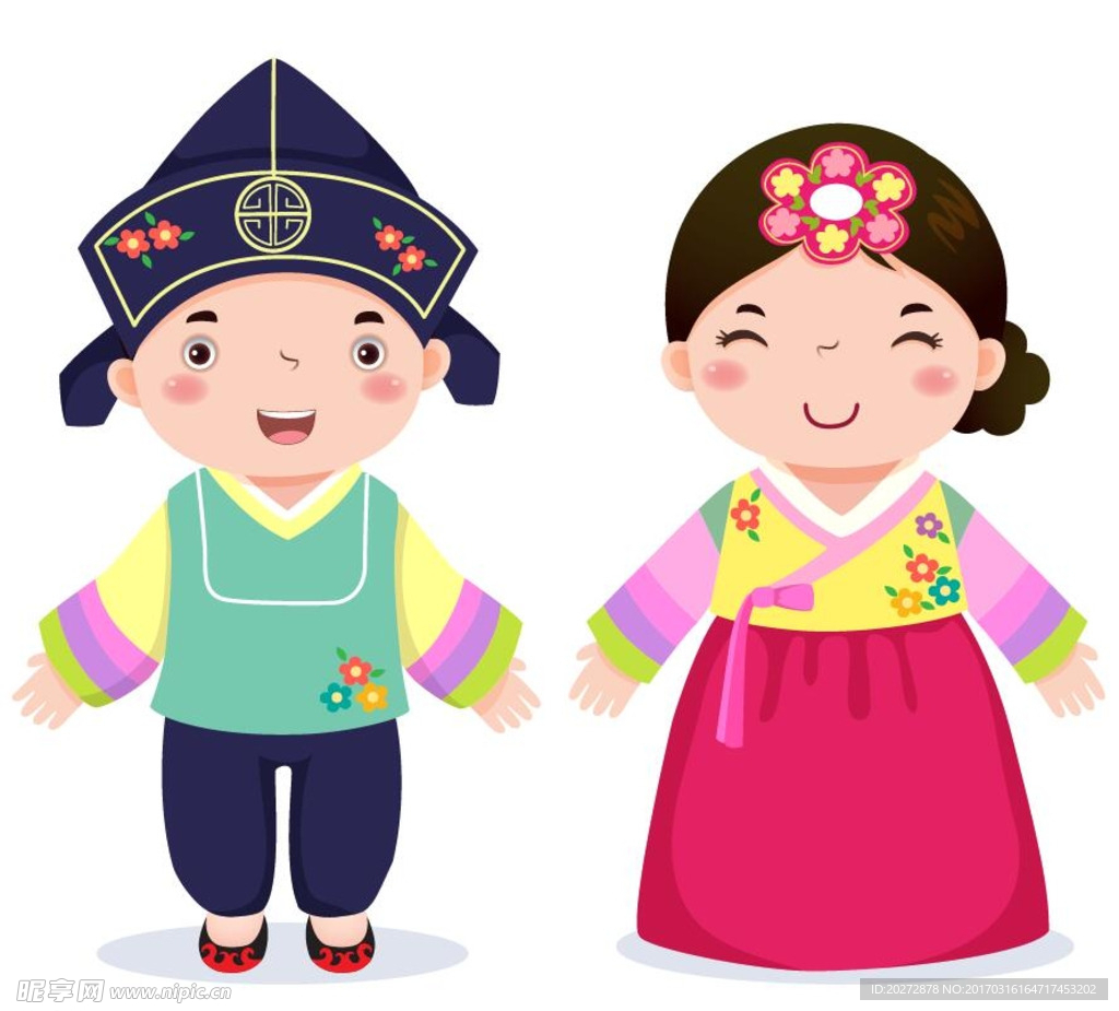 卡通人物 韩国