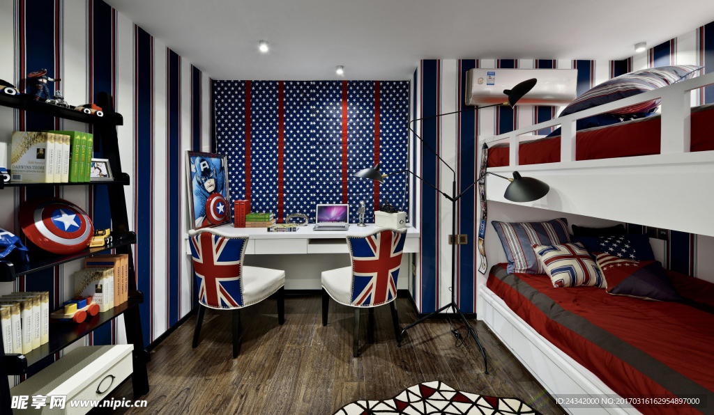 北欧风格装饰设计实景图