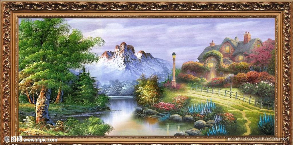 风景油画