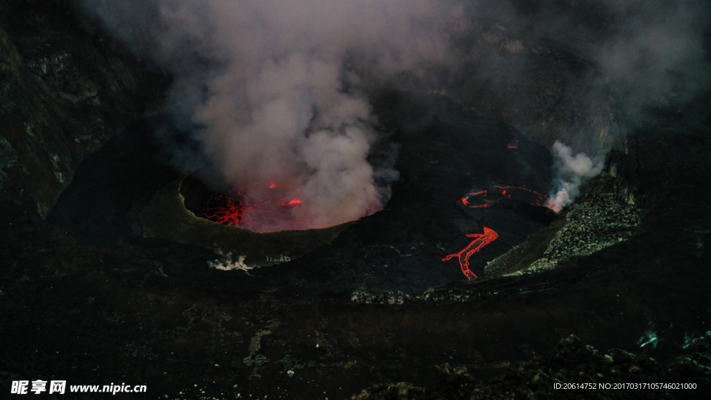 火山爆发