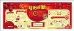 新年宣传栏海报