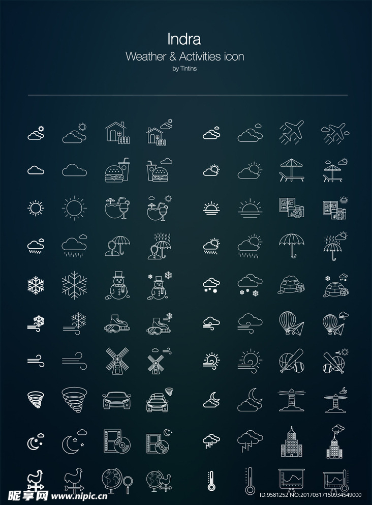 天气图标icon