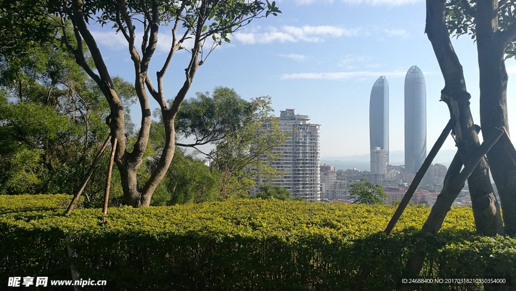 鸿山公园山海景