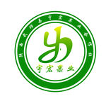 苹果合作社LOGO设计 psd