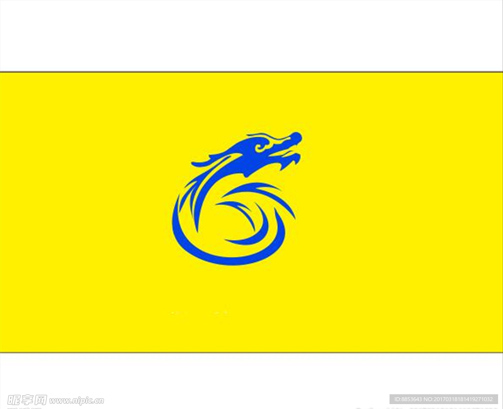 中国龙图案标志logo图形