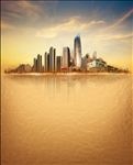 金色 豪宅主画面分层图