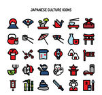 日本文化图标