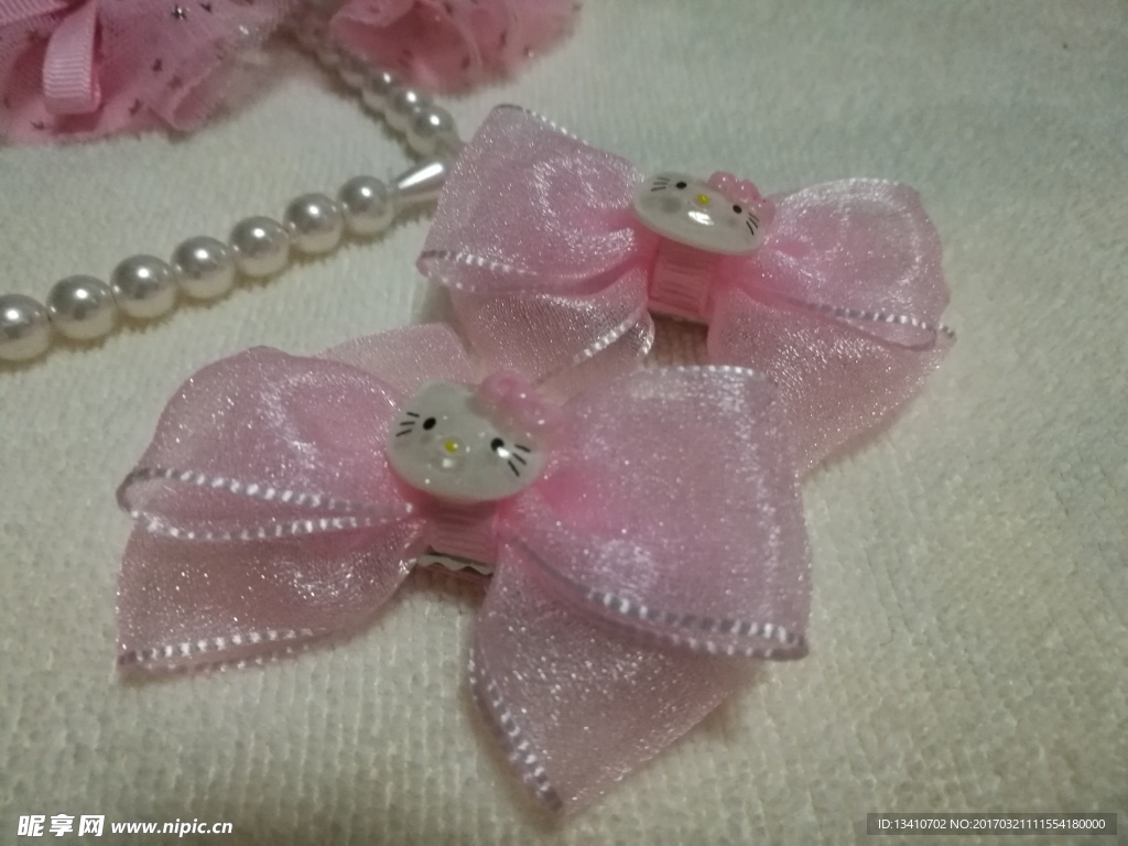 KATI猫蝴蝶结发饰