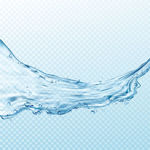 矢量水溅