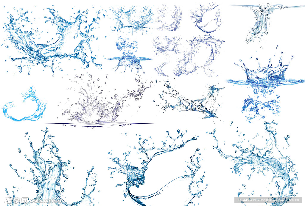 水花 浪花素材