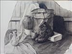 素描静物