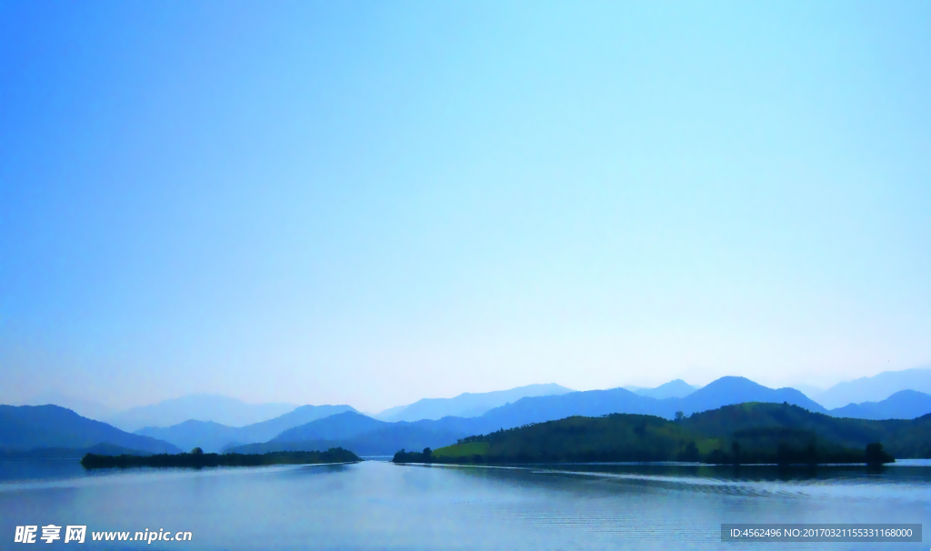 湖光山色