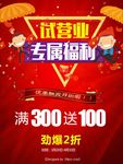 试营业展架