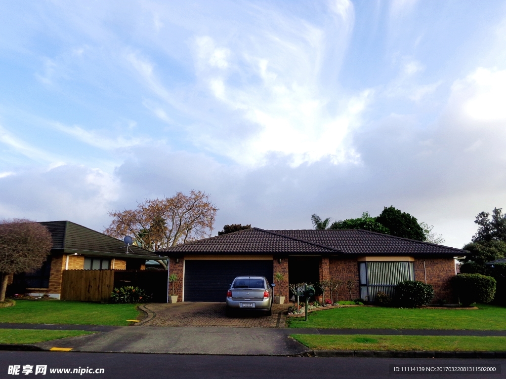 新西兰小镇风景