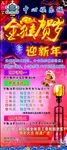 金猴贺岁迎新年展架
