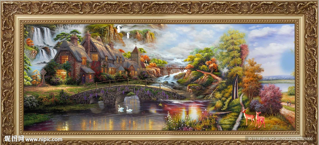 风景油画